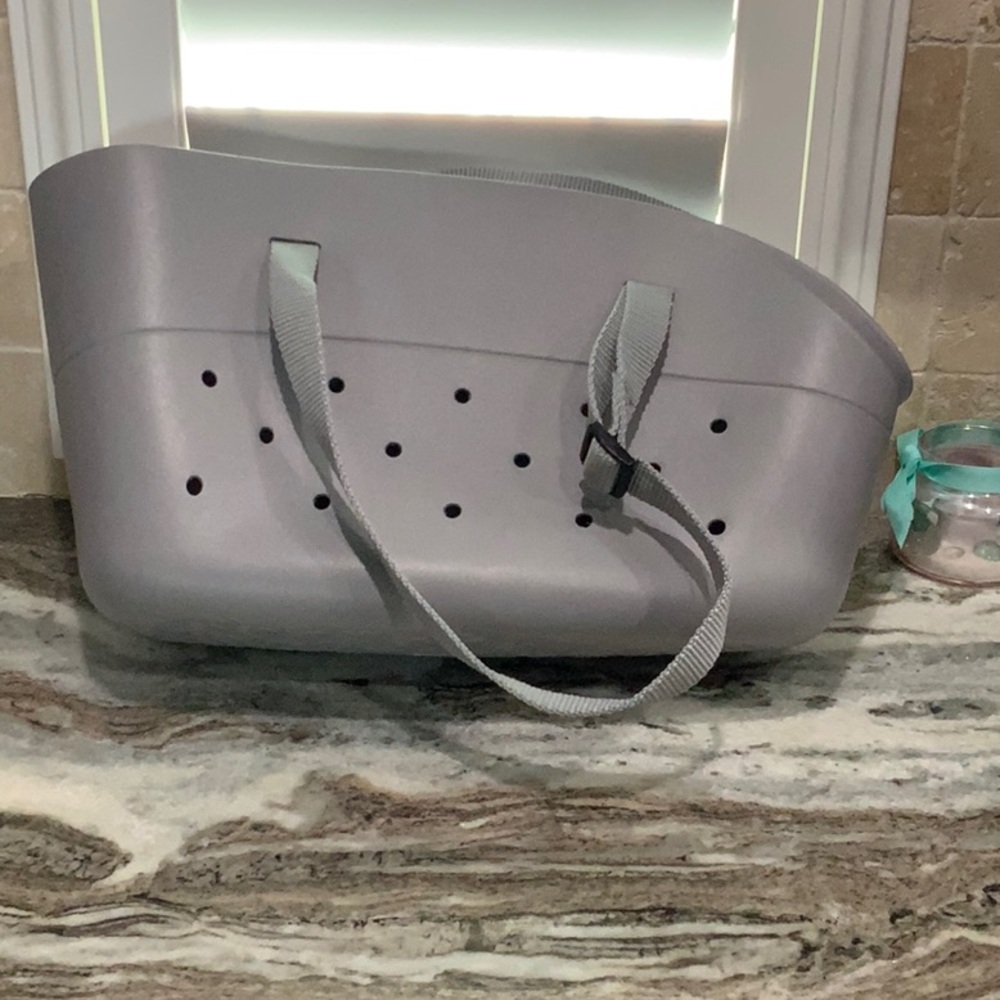 Stylish Gray Tote Bag